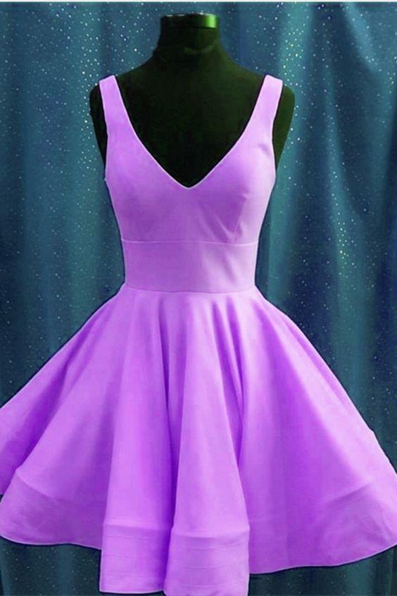 Cute Lavender Homecoming Dresses Taniyah 21703