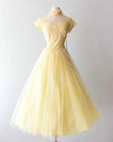 Yellow Short Janessa Homecoming Dresses Party Dress 23447