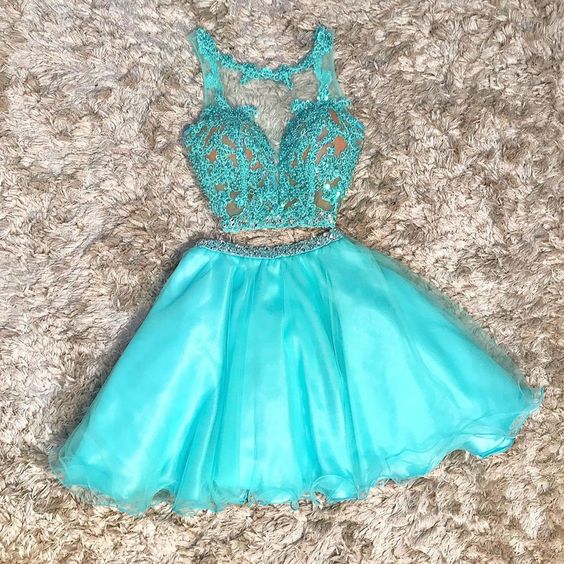 Homecoming Dresses Jaslene Two Pieces Short 23763