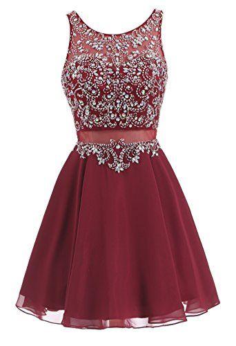 Burgundy Short Dress LuLu Homecoming Dresses Graduation Party Dresses For Teens 2893