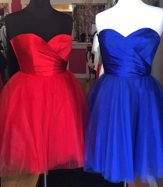 Short Red Short Party Clarissa Homecoming Dresses Royal Blue Dress 4304