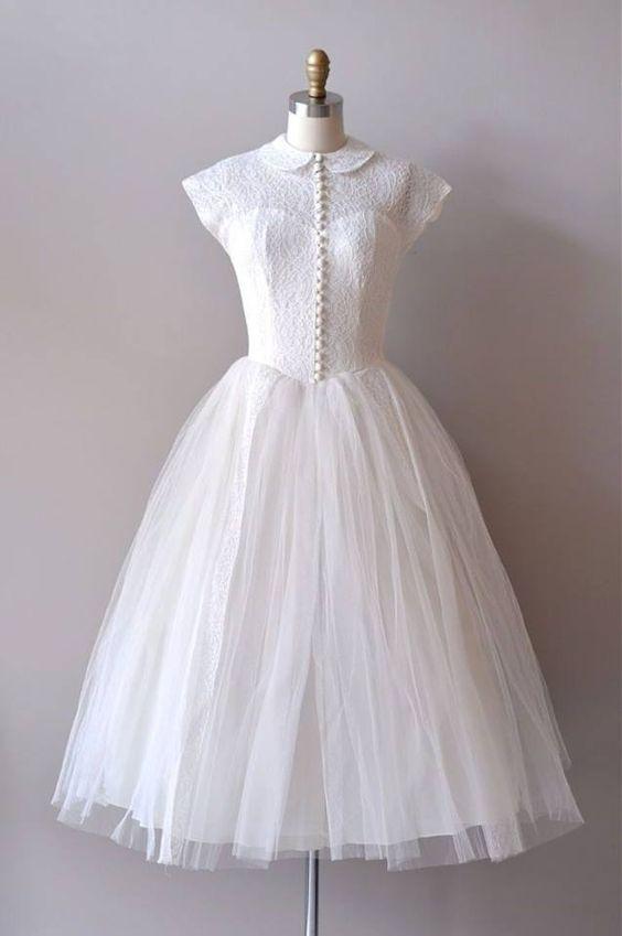 Homecoming Dresses Logan Vintage White 5700