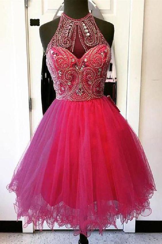 Discount Excellent Pink Frida Homecoming Dresses 9322