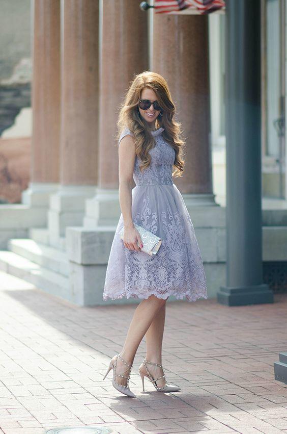 Short Litzy Homecoming Dresses Lace Sleeves 9903