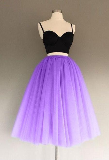 Two Piece A Line Homecoming Dresses Millicent 9975